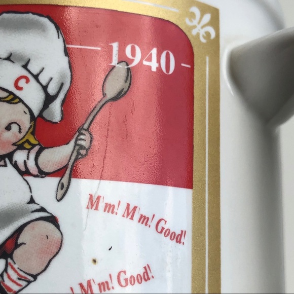 Campbell's Soup Chefs Over Decades 1910-1940 Ceramic Wide Mouth VTG Cup Mug EUC - Picture 16 of 16